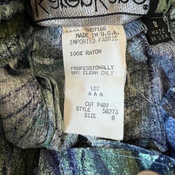 Karen Kane Vintage Coastal Grandma Resort Pants Size 8 - Picture 13 of 13